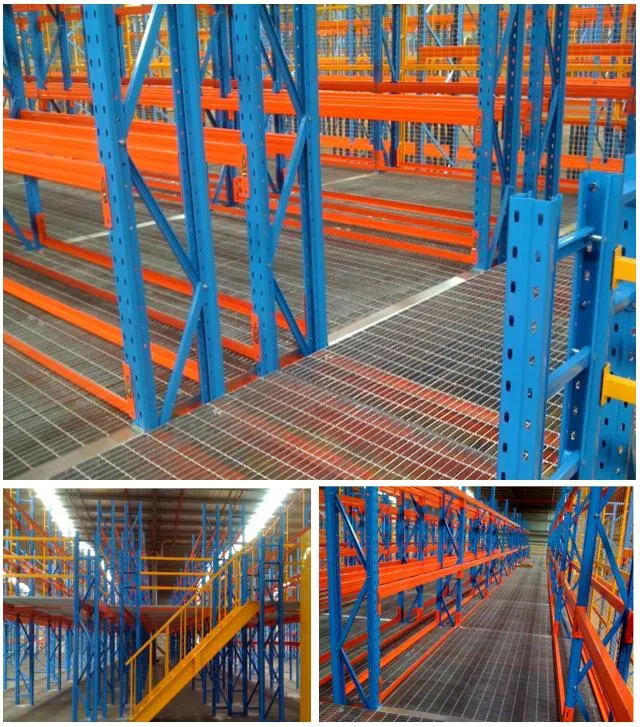 Steel Structure Platform Mezzanine Rack Supported Mezzanine