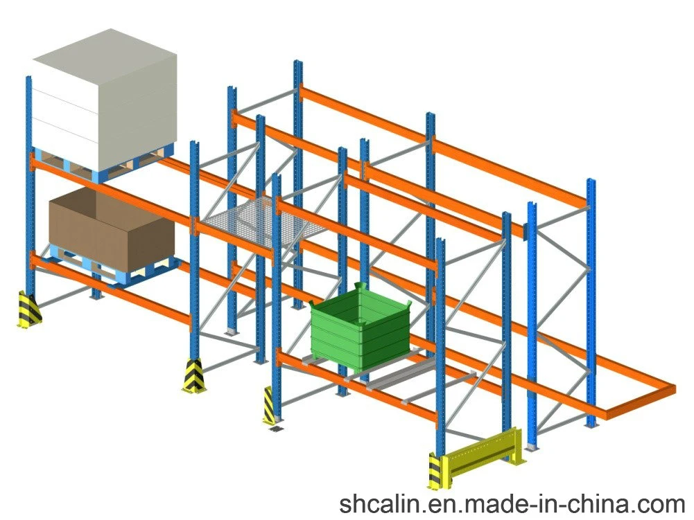 Warhouse Storage Rack for Vna Man-up Forklift