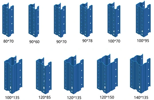 Ce ISO Certificate Steel Double Deep Warehouse Storage Pallet Racking