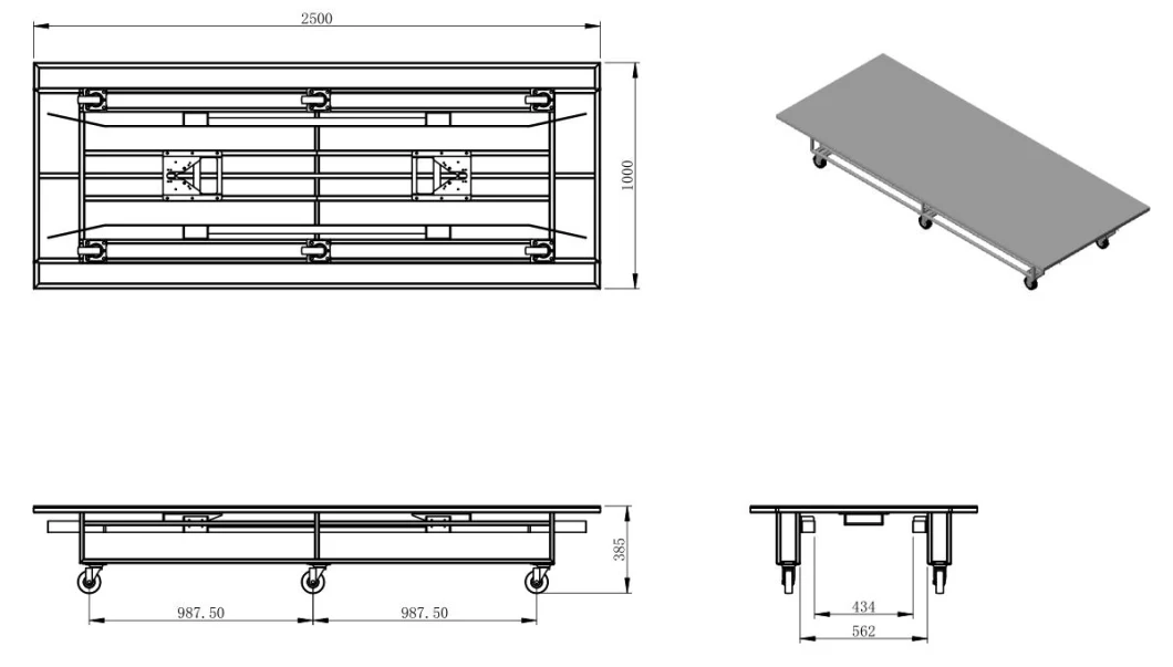 Industrial Customizable Shelves Equipped with Reflector for Lurking Agv (TZ-SF)