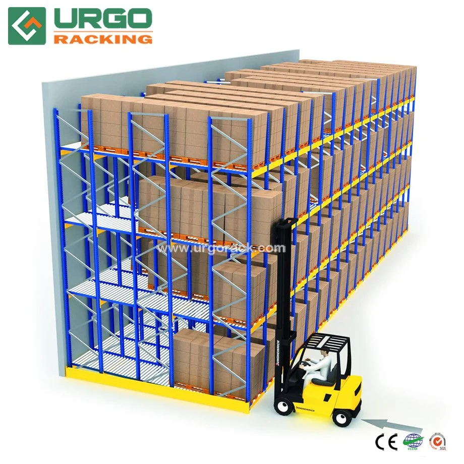 Warehouse Industrial Density Gravity Roller Pallet Rack