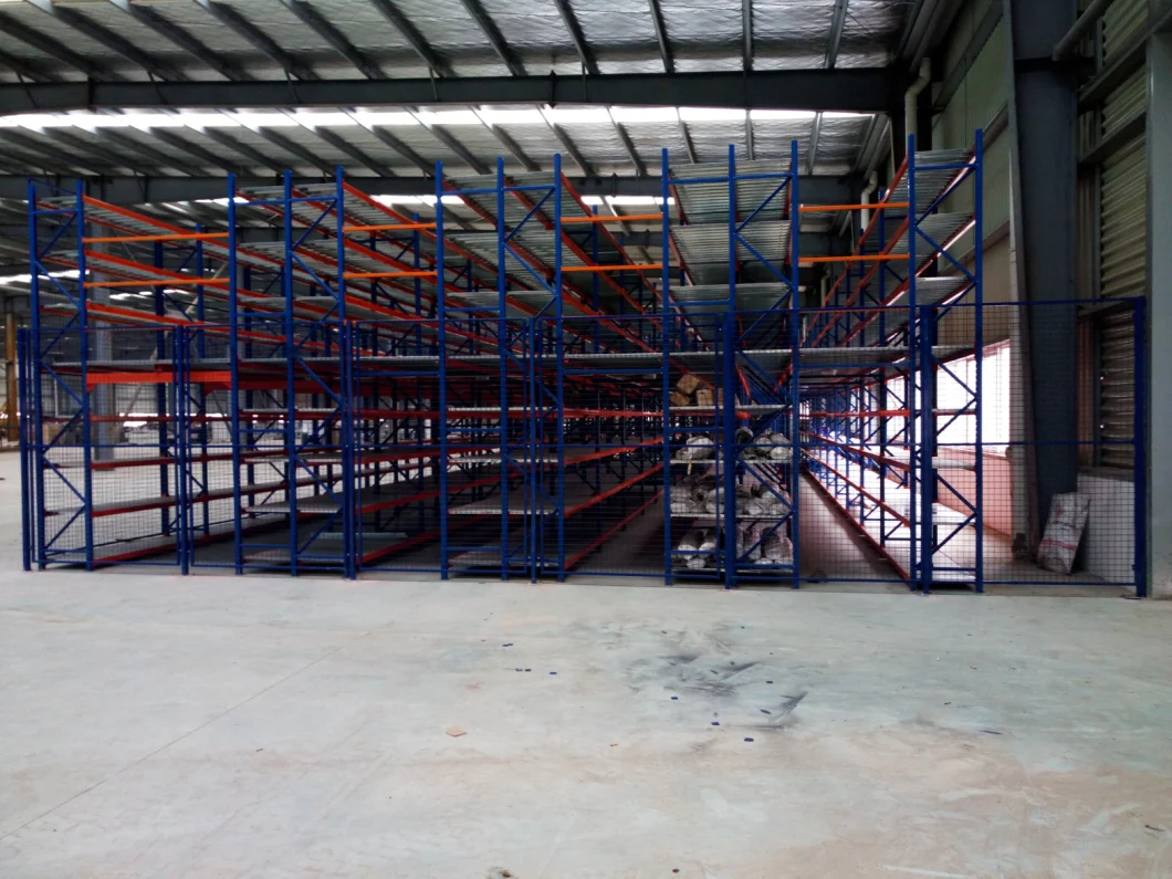 Industry Warehouse Steel Mezzanine Floor 500kg Per Sqm